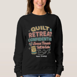 Camiseta Retiro de Colchas Confidencial Presente Divertido 