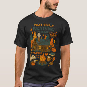 Camiseta Retiro de Leitura em Cabines Aconchegantes Amante