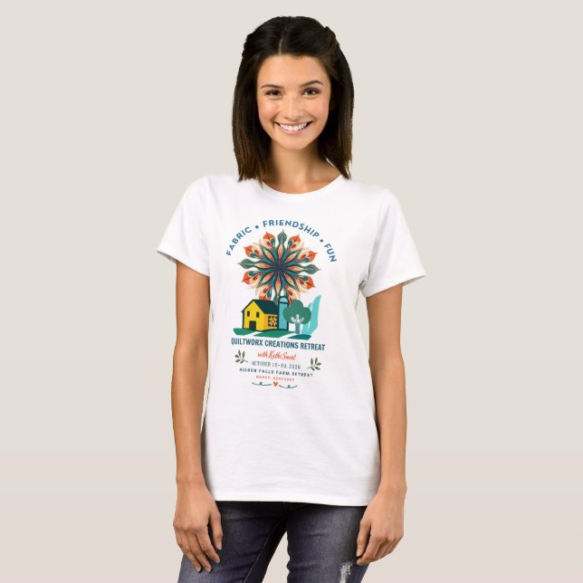 Camiseta Retiro Quiltworx Out 2026 (Frente Completa)