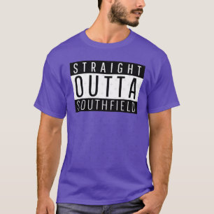 Camiseta Reto de Southfield Michigan Oversized