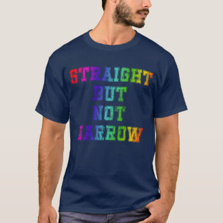 Camiseta Reto mas não estreito vintage engraçado