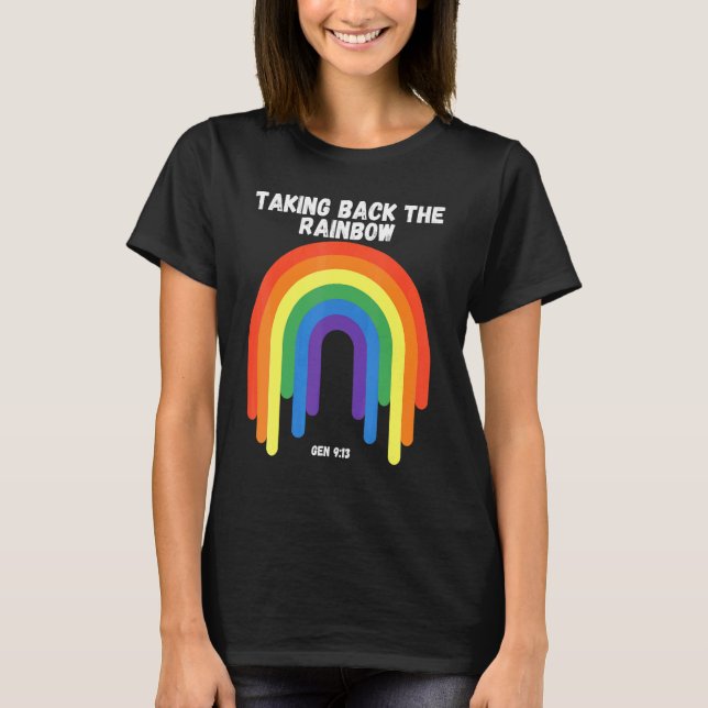 Camiseta Retomando O Baile de formatura Rainbow Genesis 913 (Frente)