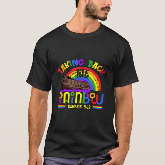 Camiseta Retomando O Baile de formatura Rainbow Genesis 913 (Frente)