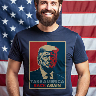 Camiseta Retomar A América Novamente Na Eleição Trump 2024