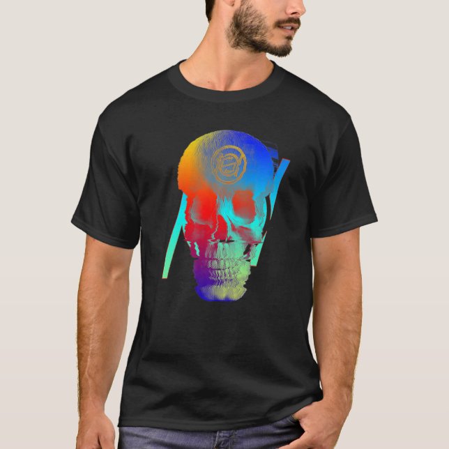 Camiseta Retorna do crânio da falha de vídeo (Frente)