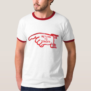 Camiseta Retorne ao remetente