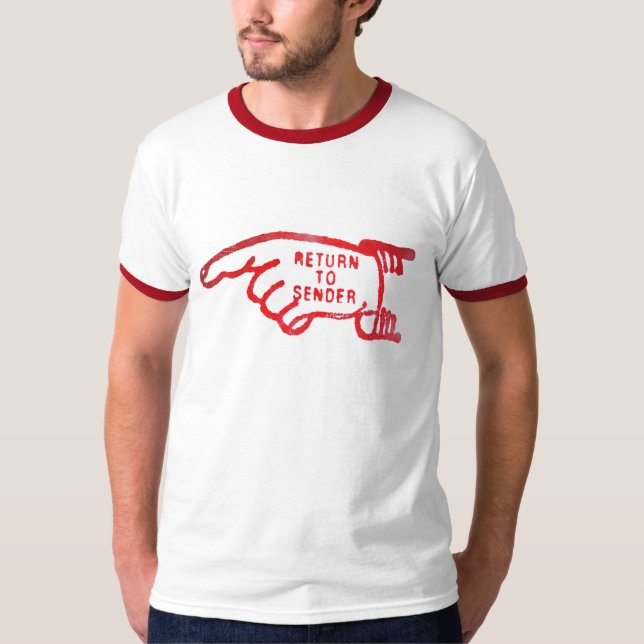 Camiseta Retorne ao remetente (Frente)