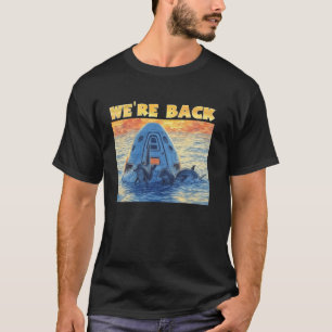 Camiseta Retorno de Astronautas da Estação Espacial Com Gol
