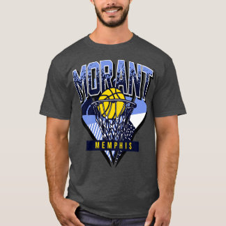 Camiseta Retorno de Basquete Morant Retro Memphis