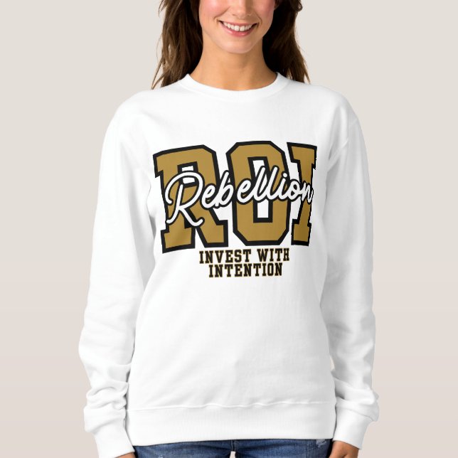 Camiseta Retorno de ROI sobre Motivação de Money de Intençã (Frente)