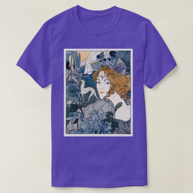 Camiseta Retour 1897 por Georges de Feure (Frente do Design)