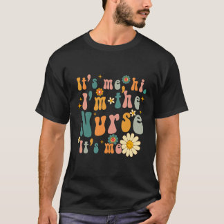 Camiseta Retrai-me Olá, sou a enfermeira RN ER NICU