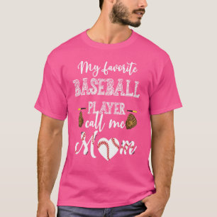 Camiseta Retrai O Meu Jogador De Beisebol Favorito Ligue-Me