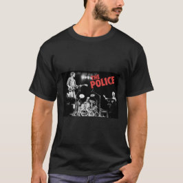 Camiseta Retrair A Banda Perfeita Da Polícia Para Ventilado