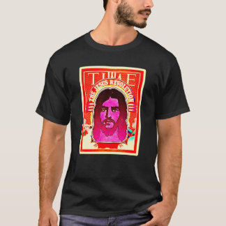 Camiseta Retrair O Estilo De Vintagem Da Revolução De Jesus