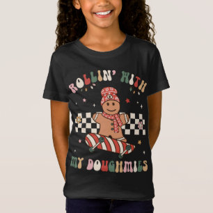 Camiseta Retrair O Rollin De Natal Com Minhas Doughmies Coo