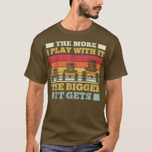 Camiseta Retrair Quanto Mais Brincar Com Ele