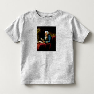 Camiseta Retrato aproximado, Benjamin Franklin Pai Fundador