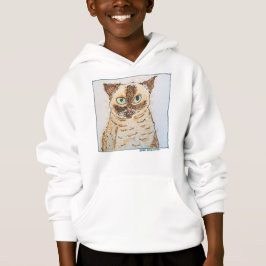 Camiseta Retrato Colorido e Excêntrico de Gato