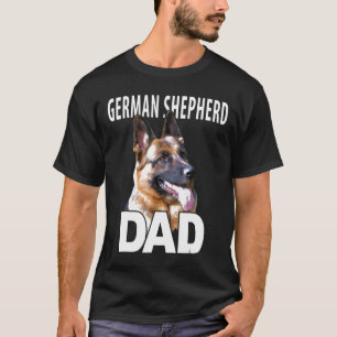 Camiseta Retrato Da Cabeça Do Pai Da Caneta