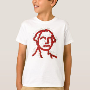 Camiseta Retrato da cereja de George Washington