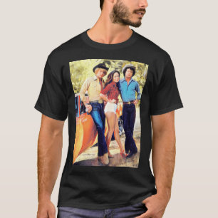Camiseta Retrato da família de Bo, Luke e Daisy Duke