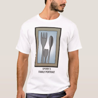 Camiseta Retrato da família de Spork