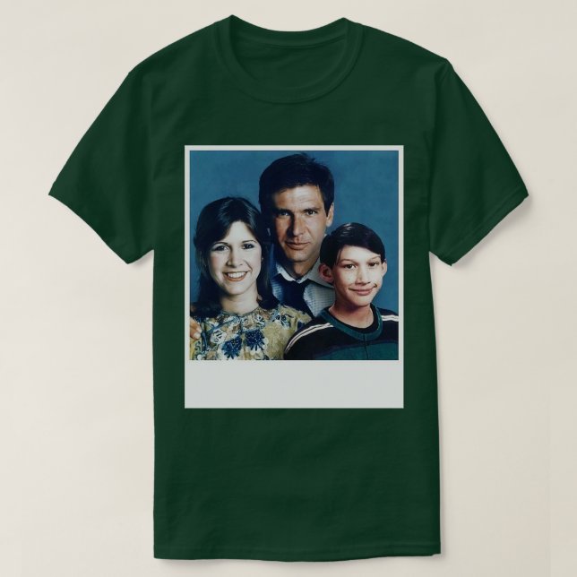 Camiseta Retrato da família Solo (Frente do Design)