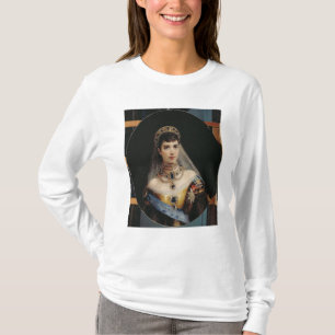Camiseta Retrato da imperatriz Maria Fyodorovna