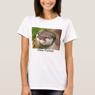Camiseta Retrato da lontra