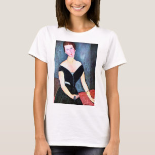Camiseta Retrato da Mulher, Modigliani