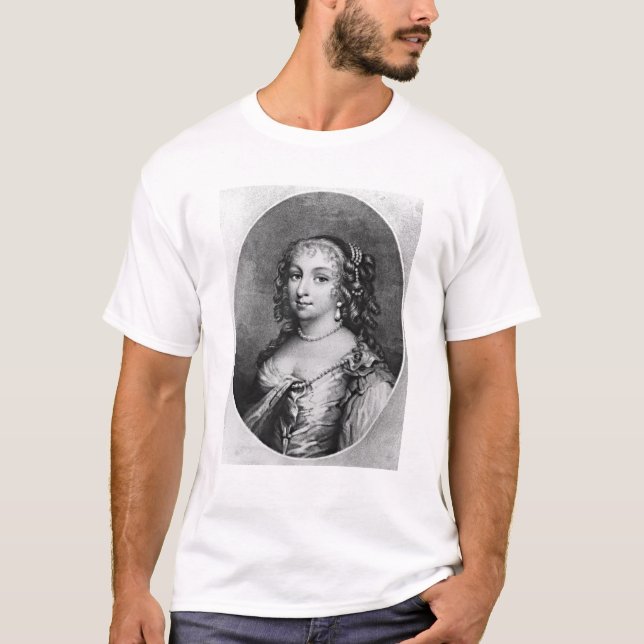 Camiseta Retrato da senhora Denham (Frente)