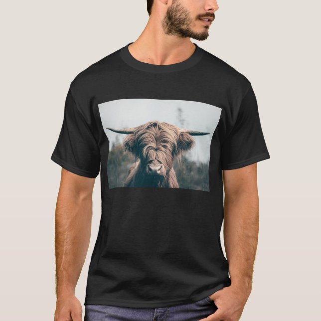 Camiseta Retrato das vacas do planalto (Frente)