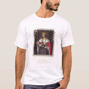 Camiseta Retrato de 1284-1327) fundadores do rei Edward II