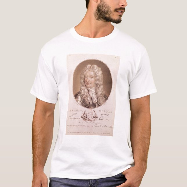 Camiseta Retrato de Abraham Duquesne (Frente)