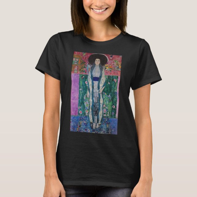 Camiseta Retrato de Adele Bloch Bauer, Gustav Klimt (Frente)