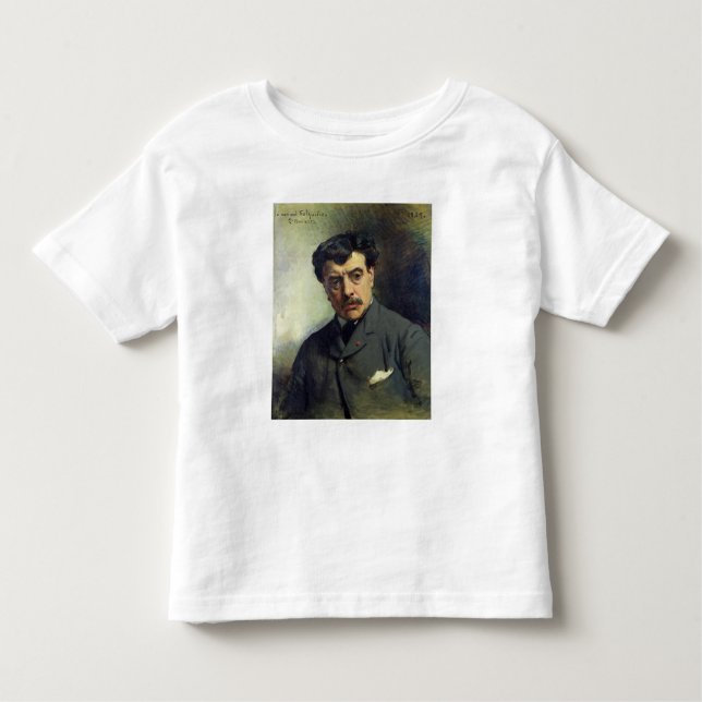 Camiseta Retrato de Alexander Falguiere 1887 (Frente)