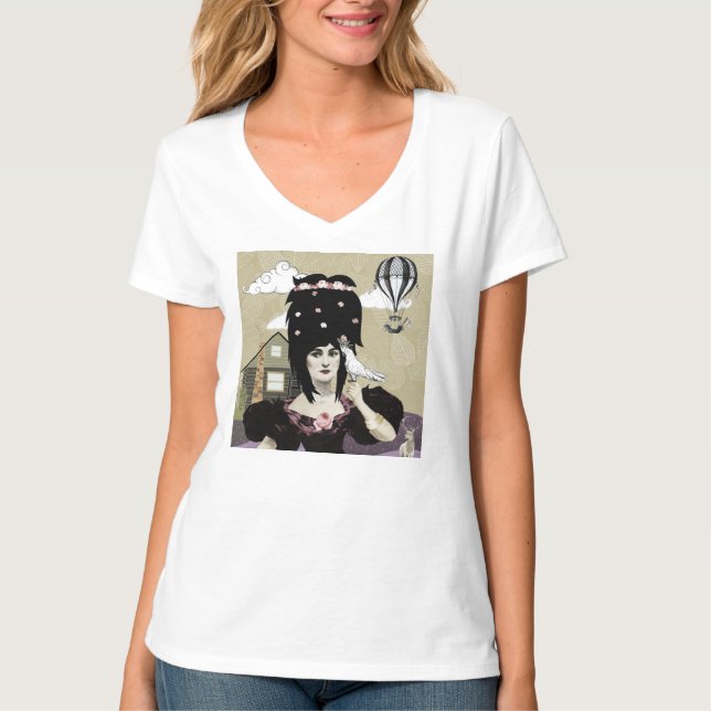 Camiseta Retrato de Arte (Frente)