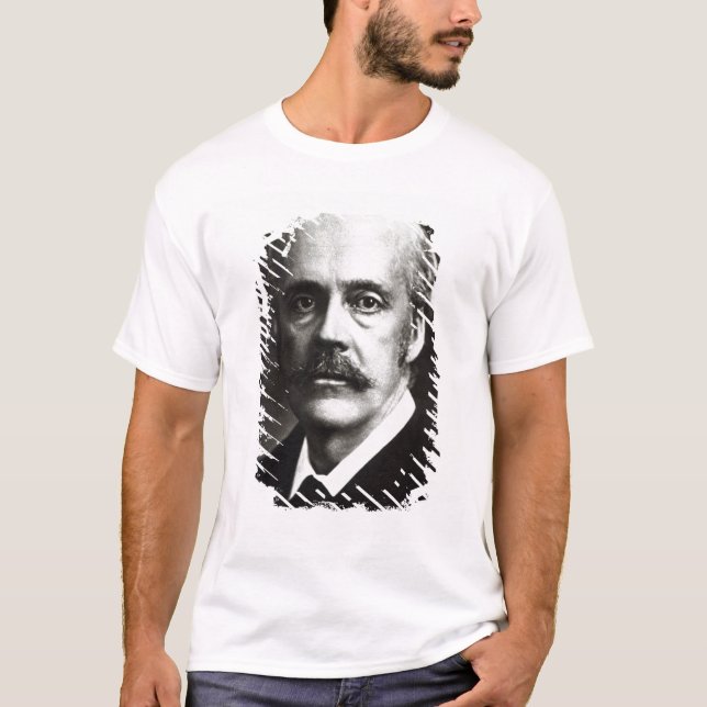 Camiseta Retrato de Arthur James Balfour (Frente)