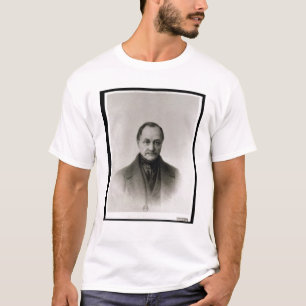 Camiseta Retrato de Auguste Comte, filósofo francês