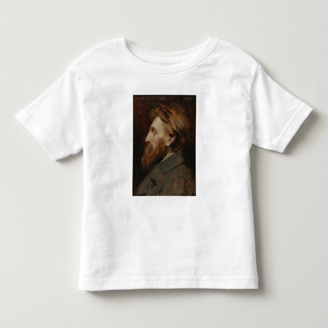 Camiseta Retrato de Auguste Rodin 1881 (Frente)
