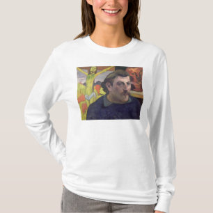 Camiseta Retrato de auto com o cristo amarelo, 1890