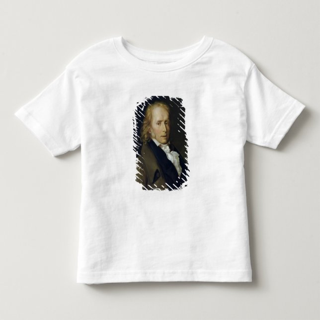 Camiseta Retrato de Benjamin Constant de Rebecque (Frente)
