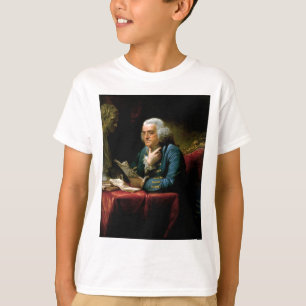 Camiseta Retrato de Benjamin Franklin
