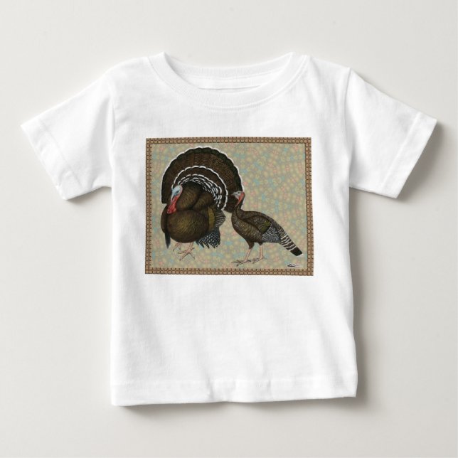 Camiseta Retrato de Bronze Padrão para Perus (Frente)