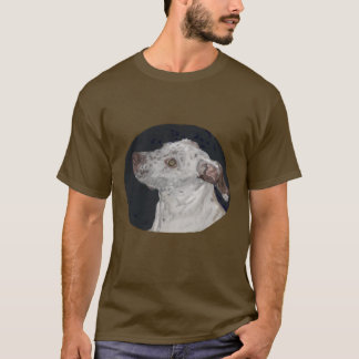Camiseta Retrato de cachorrinho Pit bull