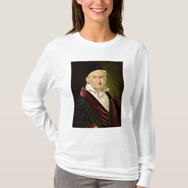 Camiseta Retrato de Carl Friedrich Gauss, 1840 (Frente)