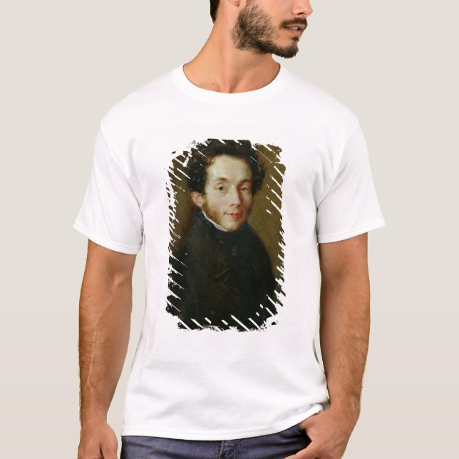 Camiseta Retrato de Carl Maria Friedrich Ernst von (Frente)