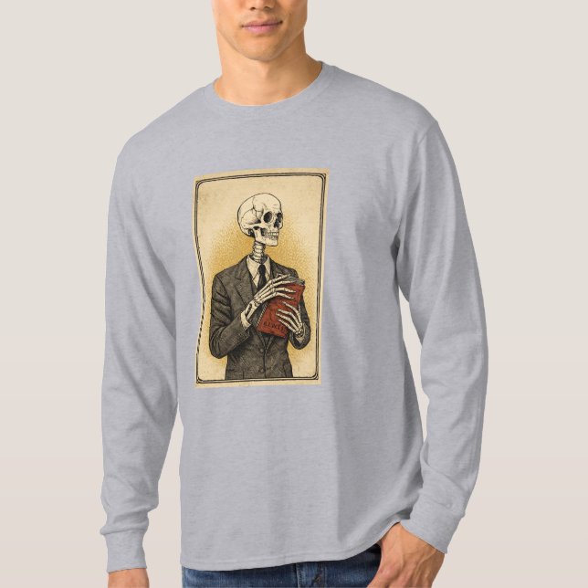 Camiseta Retrato de Caveira (Frente)