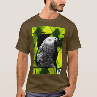Camiseta Retrato de Cenoura Cinza Original